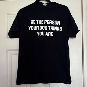 Black Dog Lover T-Shirt